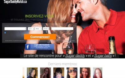 SugarDaddyMatch.ca : votre site pour dénicher une Sugar Baby qui va vous tenir compagnie