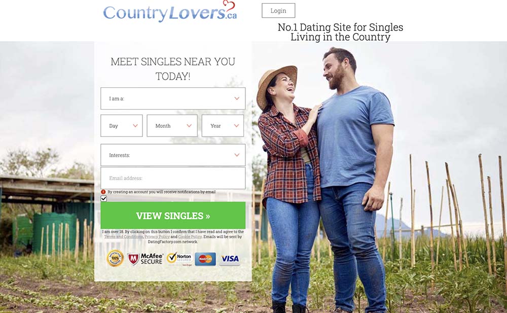 CountryLovers.ca- Rencontrez des amoureux de la campagne !